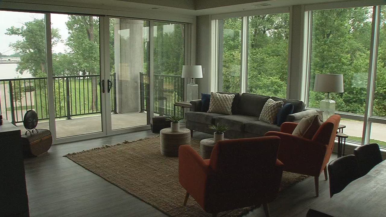 Inside Waterside apts